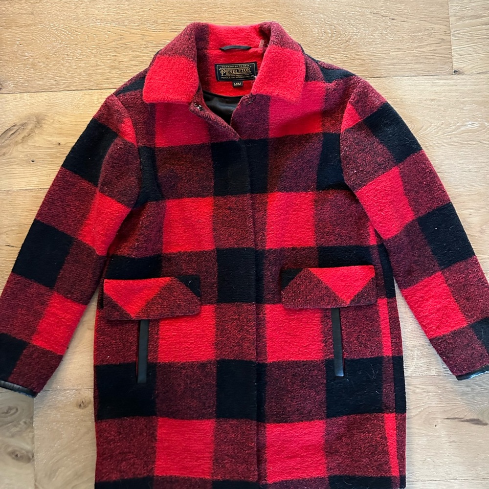Pendleton Wool Buffalo Plaid Jacket